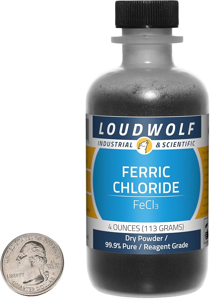 Amazon.co.jp: 塩化第二鉄/乾燥粉末 / 4オンス / 99.9%純度/1